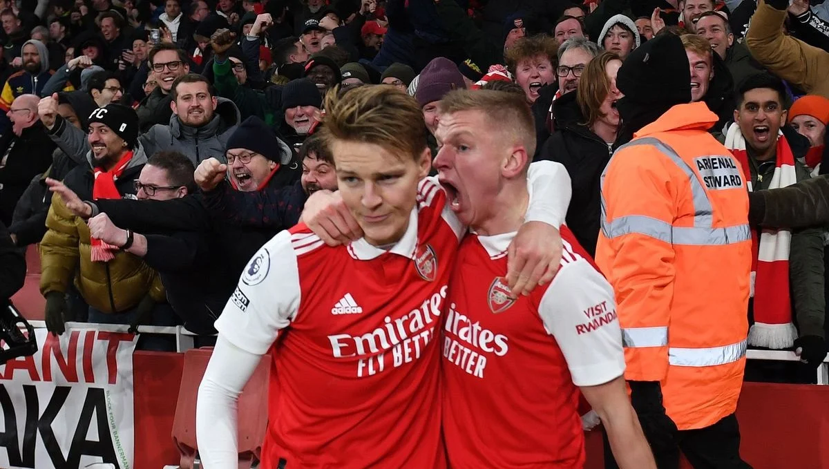 Мартин Эдегор и Александр Зинченко / Getty Images