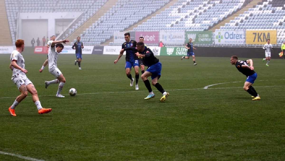 Противостояние Черноморца и Шахтера / Фото УПЛ