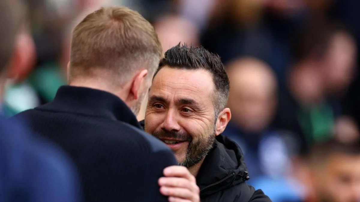 Грэм Поттер и Роберто Де Дзерби / Getty Images