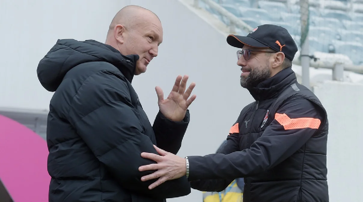 Роман Григорчук та Ігор Йовічевіч / ФК Шахтар