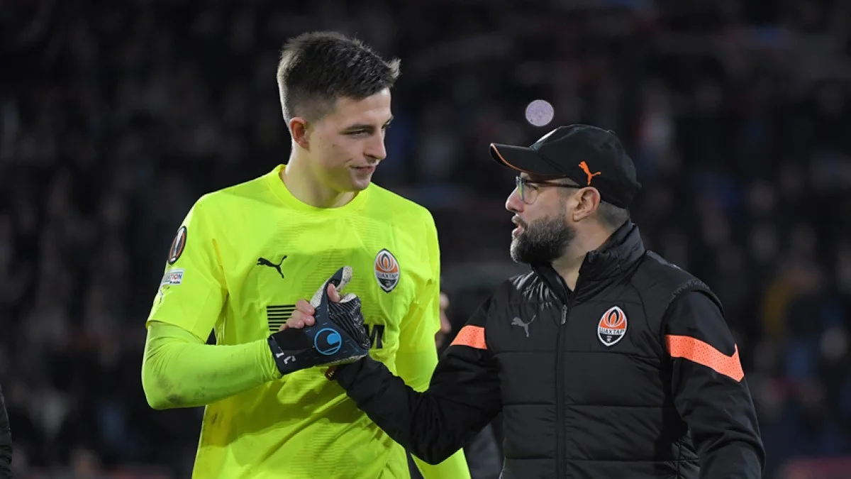 Анатолій Трубін та Ігор Йовічевіч / фото: ФК Шахтар