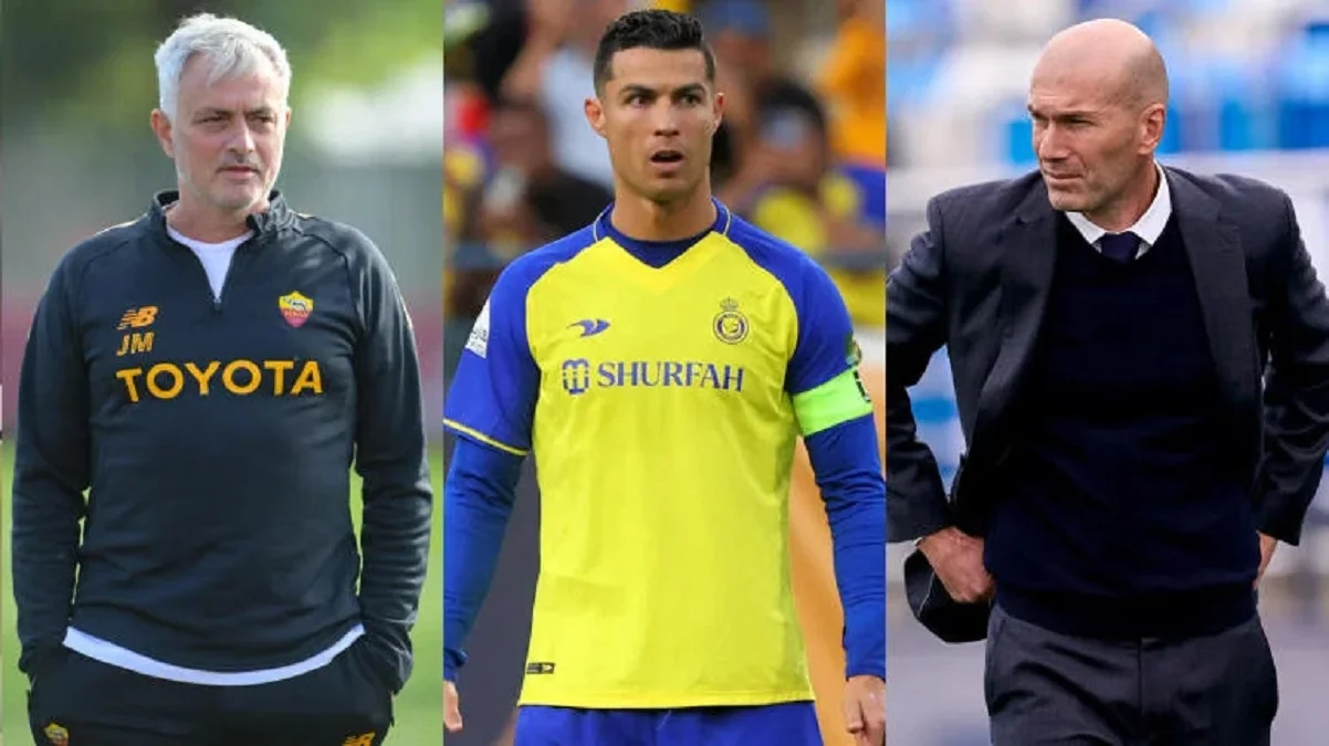 Моурінью, Роналду та Зідан / колаж: Getty Images