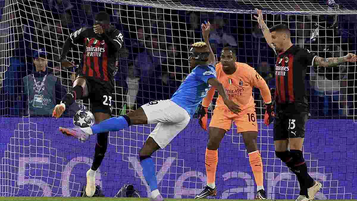 Милан и Наполи свирепствовали из-за действий арбитра в первом тайме матча Лиги чемпионов – итальянская пресса взорвалась