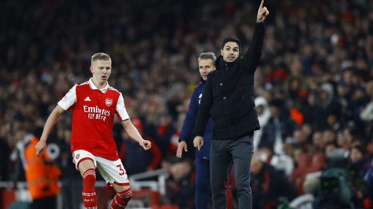 Зінченко та Артета / Reuters