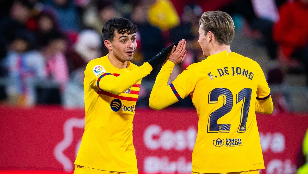 Педрі та де Йонг / фото: ФК Барселона