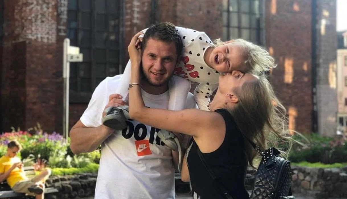 Костянтин Махновський і його сім'я / Фото з архіву героя інтерв'ю