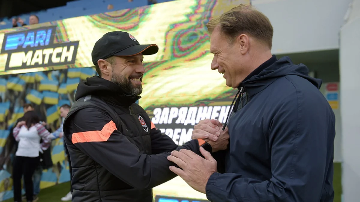 Игор Йовичевич и Патрик ван Леувен / ФК Шахтер