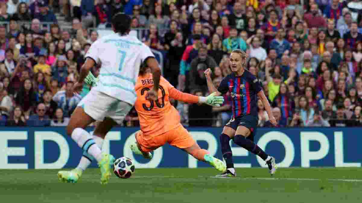 Барселона розписала нічию з Челсі та вийшла у фінал жіночої Ліги чемпіонів – забивали тільки норвежки