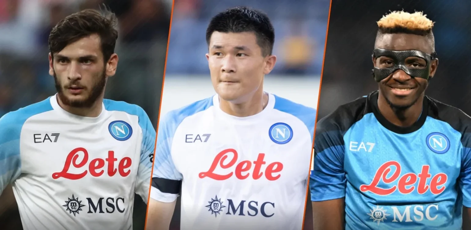 Хвіча, Кім і Осімхен / Колаж 90min