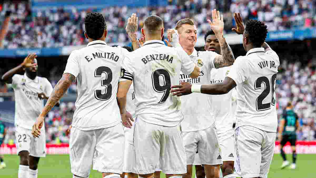 Хет-трик  Бензема в видеообзоре матча Реал Мадрид – Альмерия – 4:2