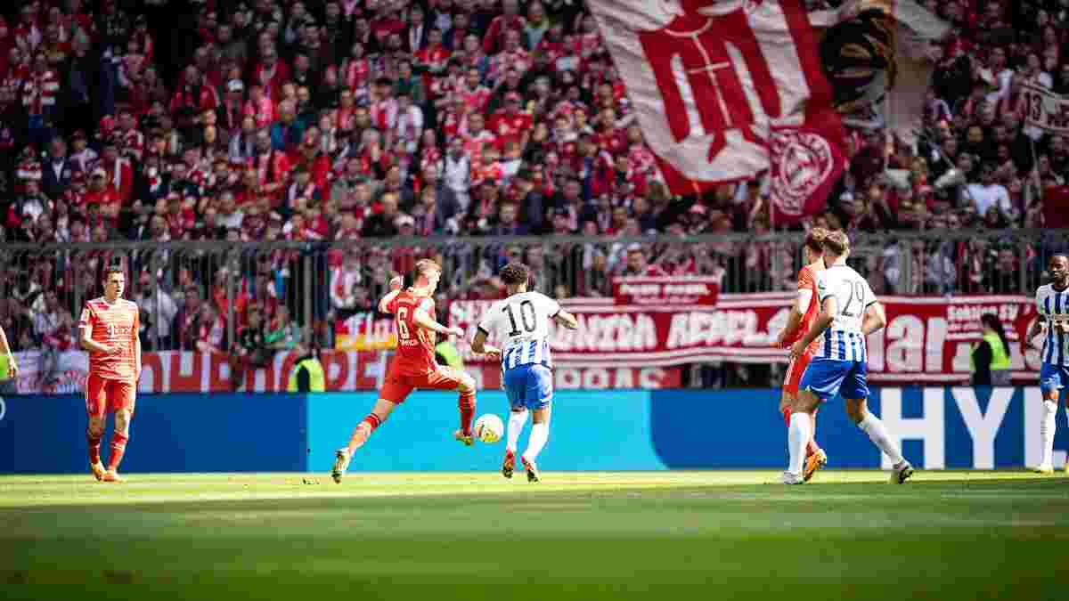 Баварія – Герта – 2:0 – відеоогляд матчу з розкішними асистами, які повернули Мюнхен на вершину