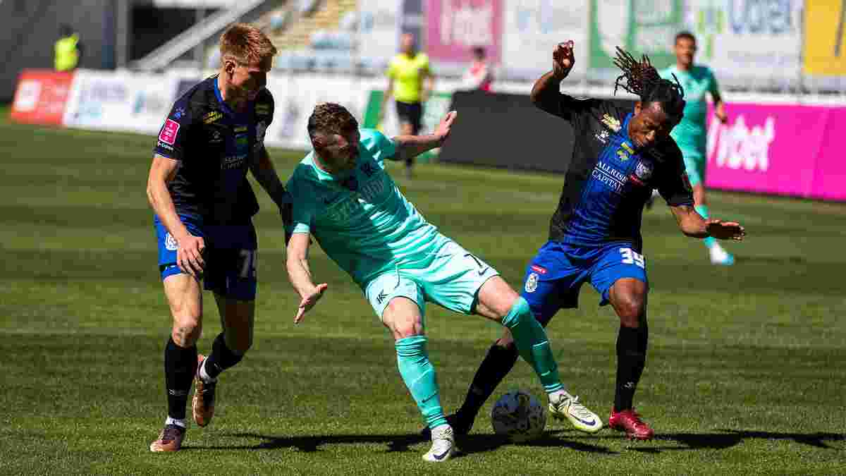 Разгромная победа Черноморца в видеообзоре матча с Колосом – 3:0