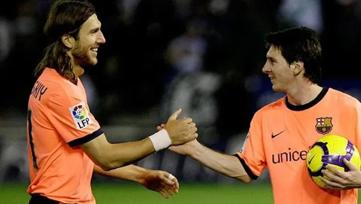 Дмитро Чигринський і Ліонель Мессі / Getty Images