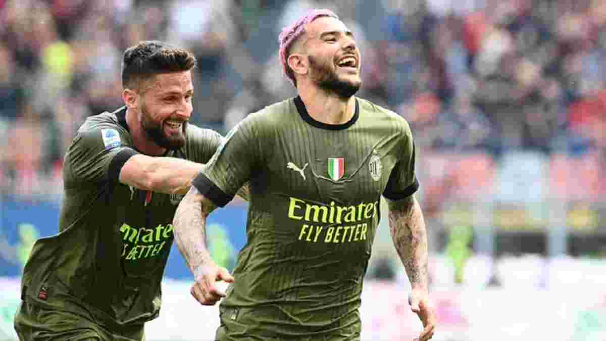 Шедевр Тео после рейда через все поле в видеообзоре матча Милан – Лацио – 2:0