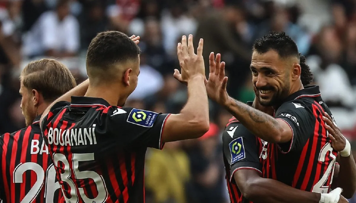 Гравці "орлят" / фото: ФК Ніцца