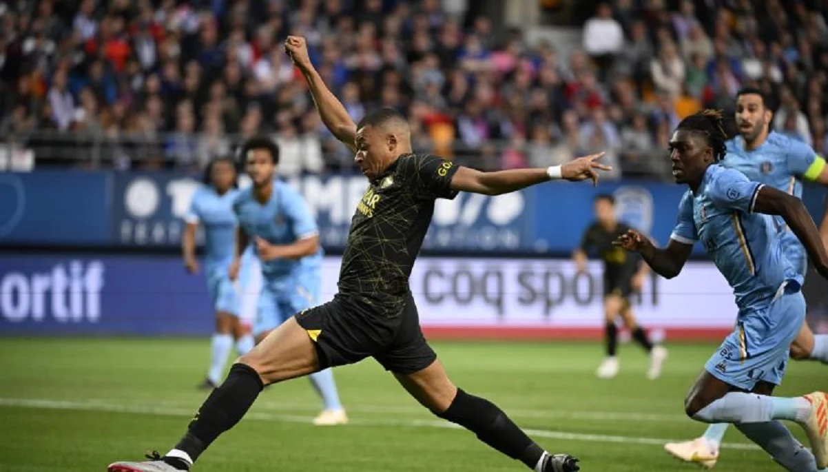 Кіліан Мбаппе проти Труа / фото: L'Équipe