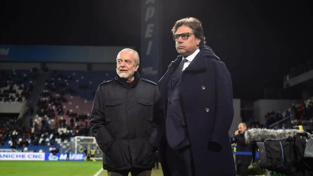 Ауреліо Де Лаурентіс та Крістіано Джунтолі / napolipiu.com