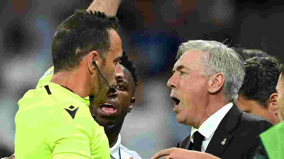 "Это не я говорю, а технологии": Анчелотти возмущен голом Манчестер Сити, который ошибочно засчитали