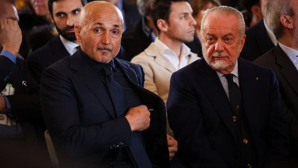 Спаллетти и Де Лаурентис / AFP