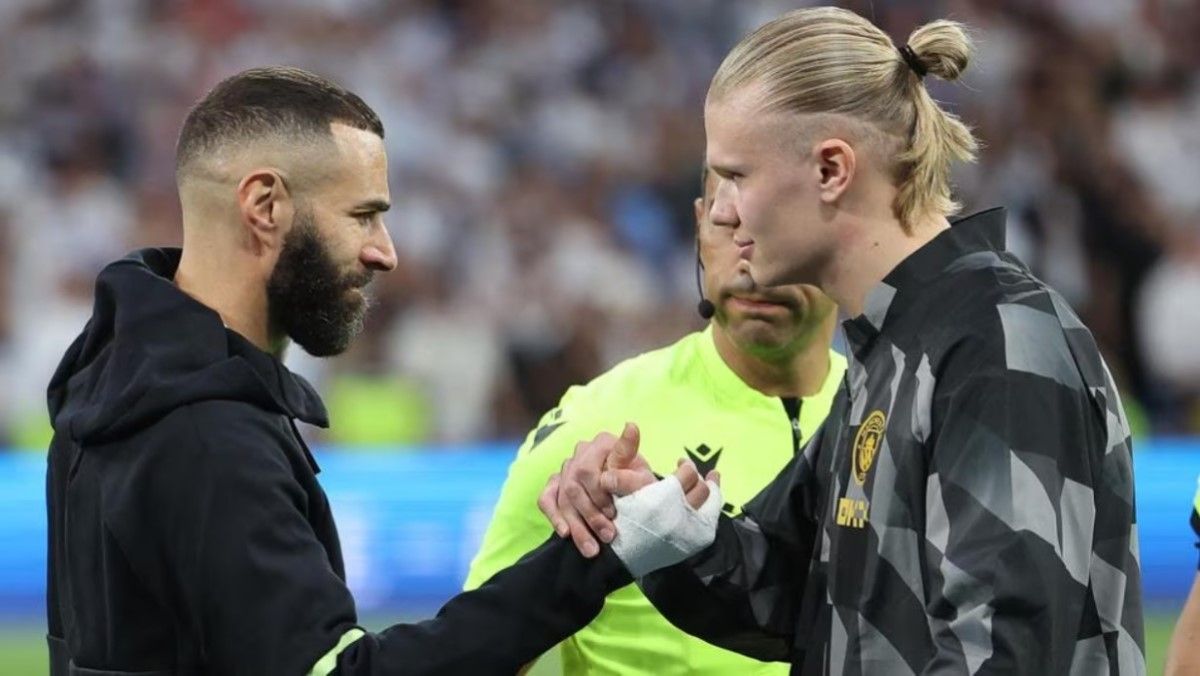 Бензема та Холанд / Getty Images