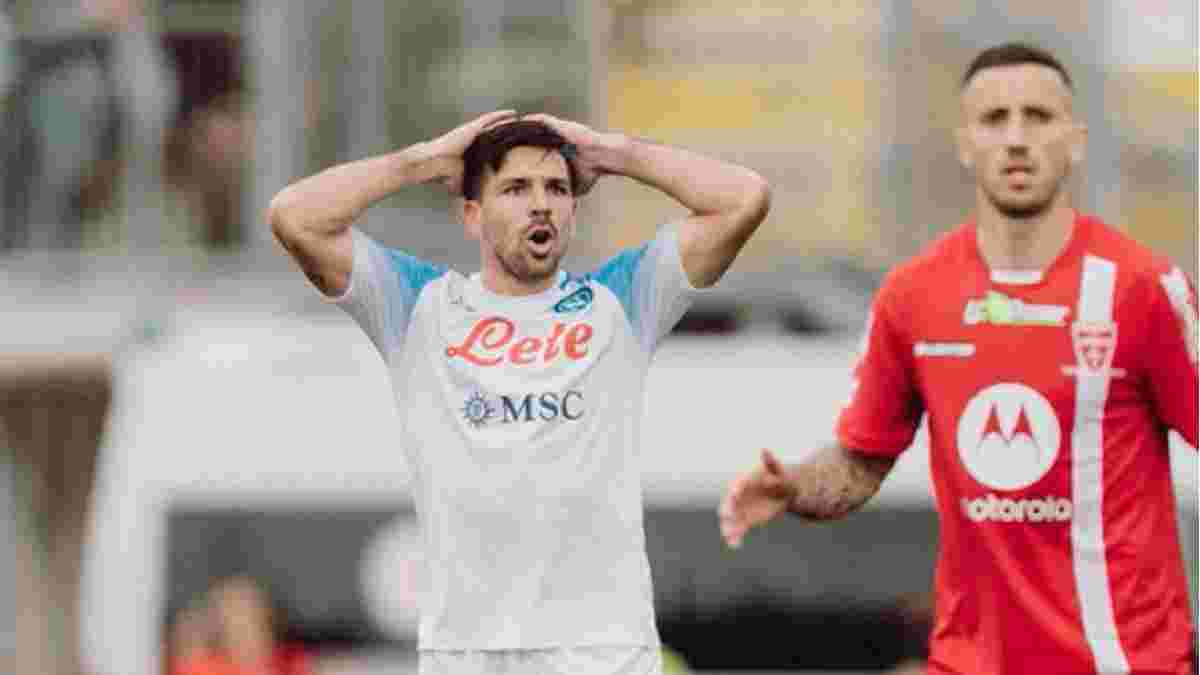 Фиаско чемпиона Италии в видеообзоре матча Монца – Наполи – 2:0