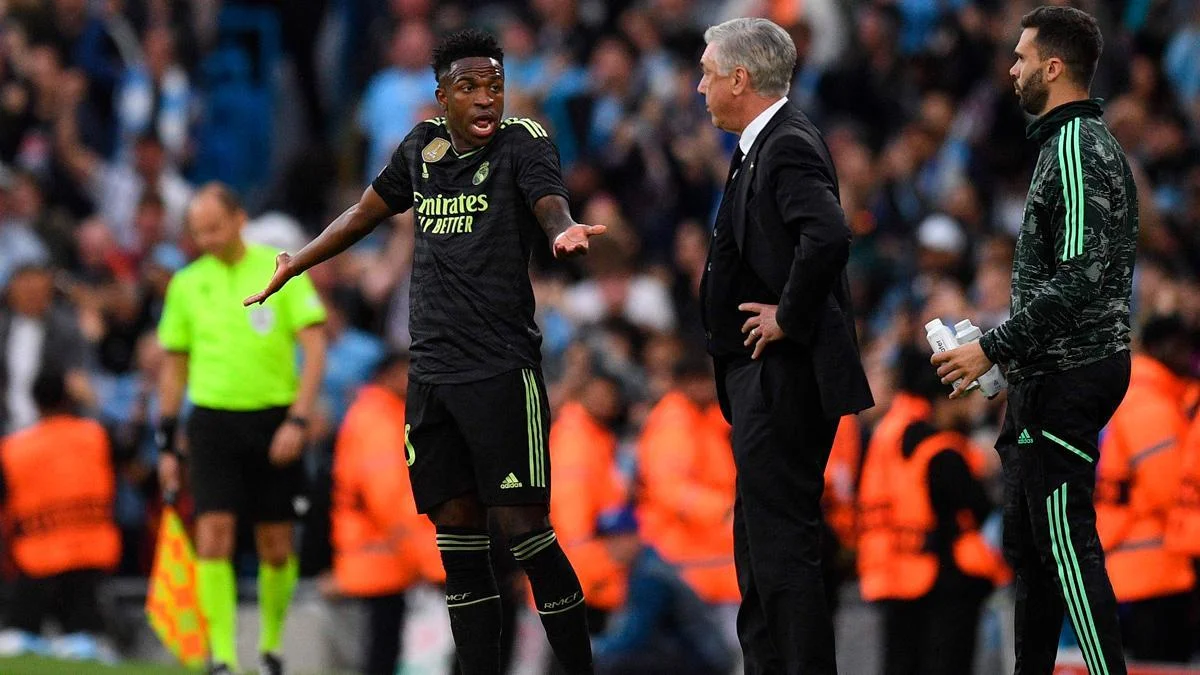 Винисиус и Анчелотти / Фото из соцсетей