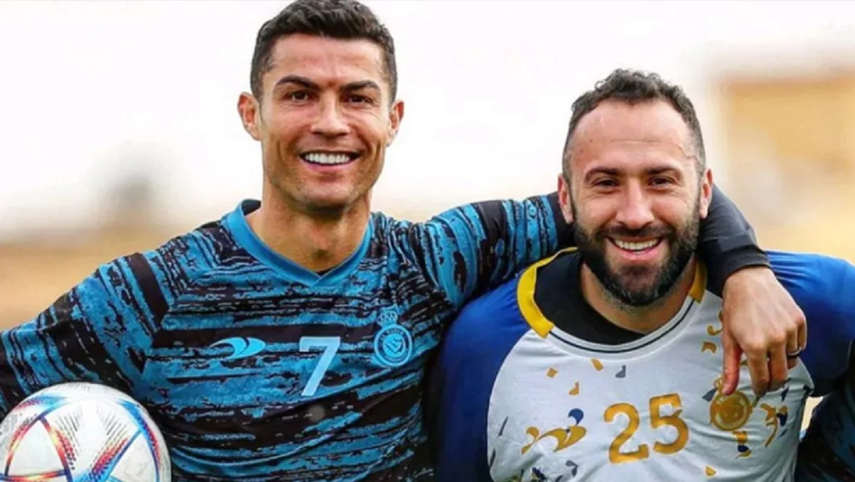 Роналду и Оспина / Сайт Аль-Насра