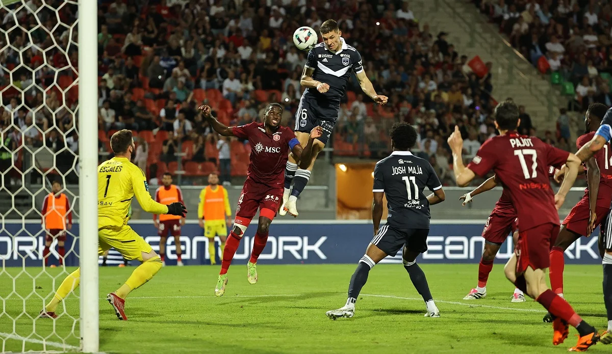 Ігнатенко у матчі проти Аннесі / Твіттер ФК Бордо