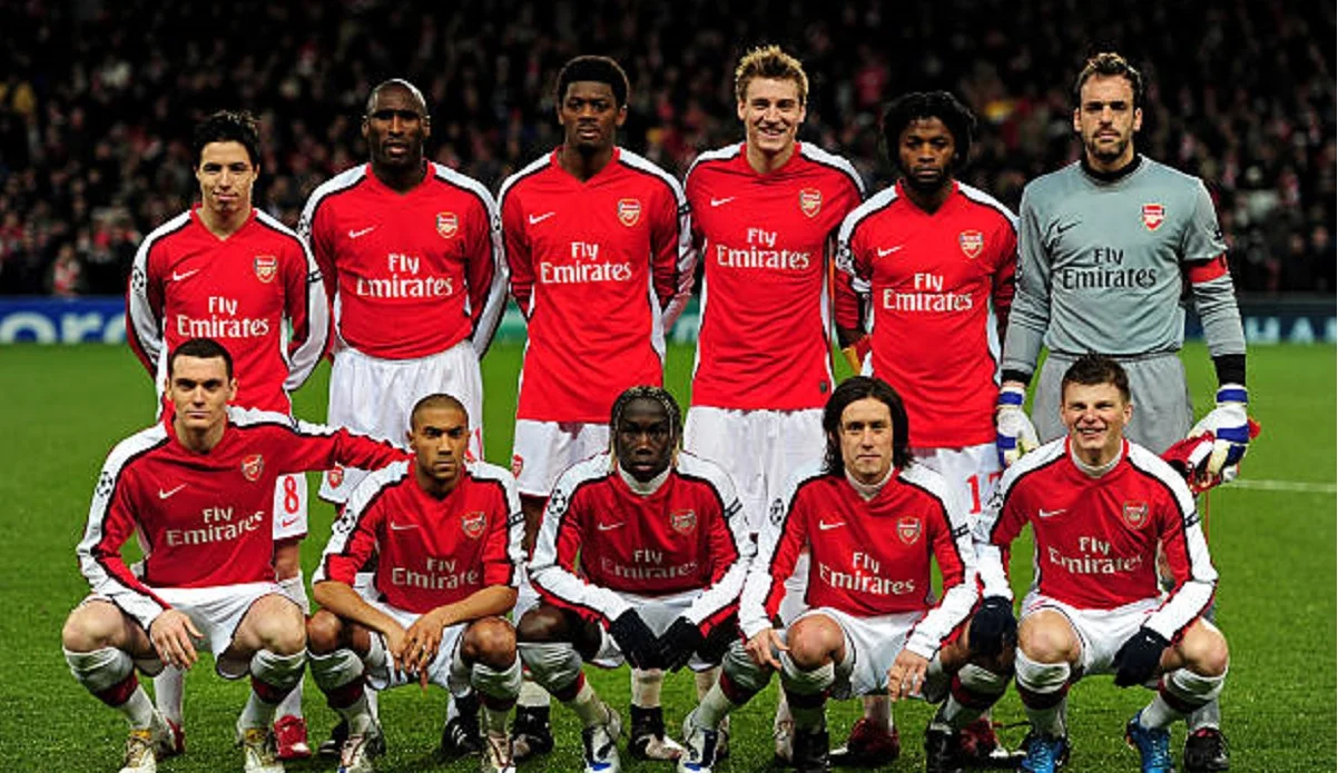 Гравці "канонірів" в 2010 році / фото: Getty