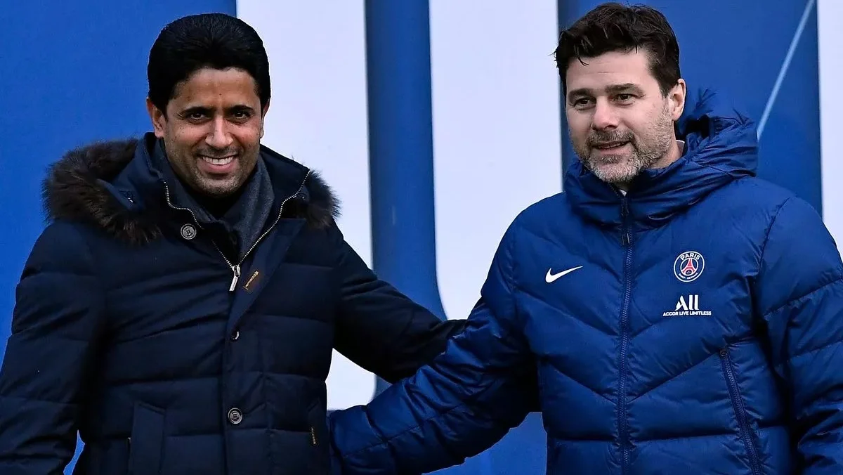 президент ПСЖ и Маурисио Почеттино