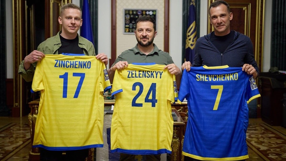 Зинченко, Зеленский и Шевченко / United 24