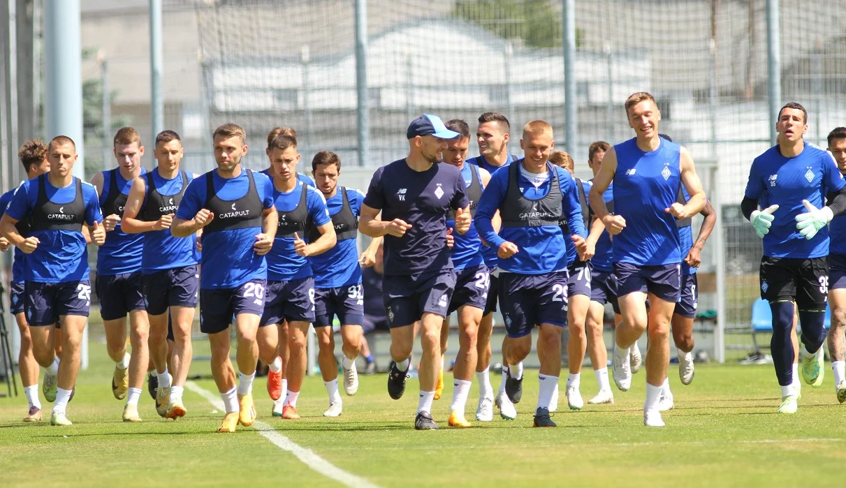 Тренировка Динамо / Сайт клуба