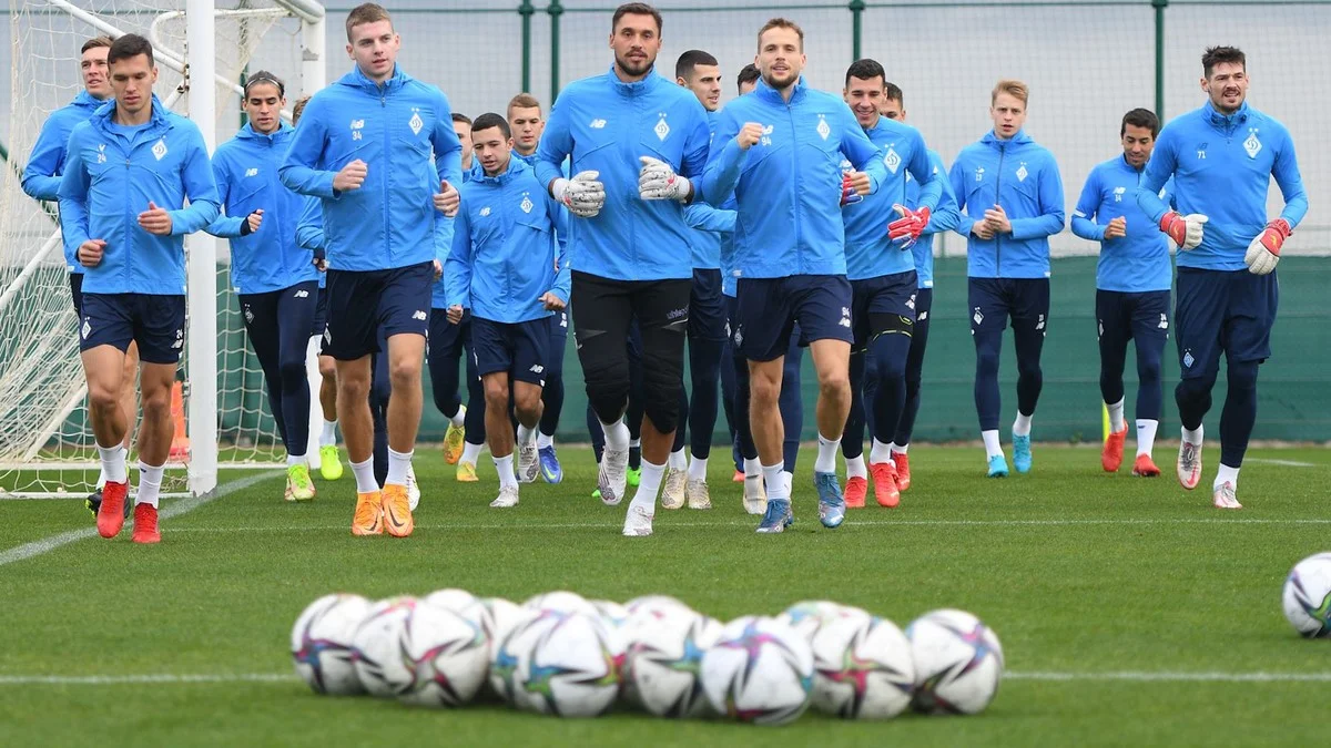 Тренування гравців Динамо / фото: ФК Динамо