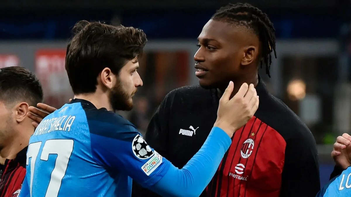 Хвіча Кварацхелія та Рафаел Леау / tuttosport.com