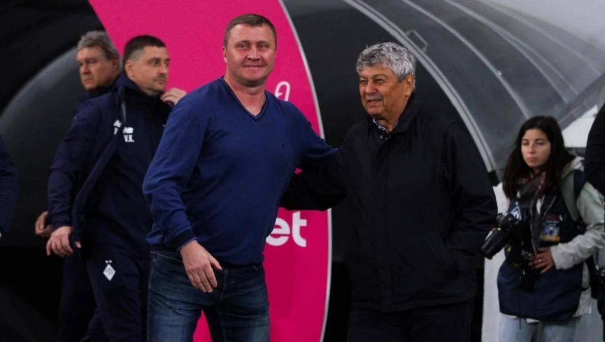 Юрій Гура та Мірча Луческу / Фото Ольги Щербицької