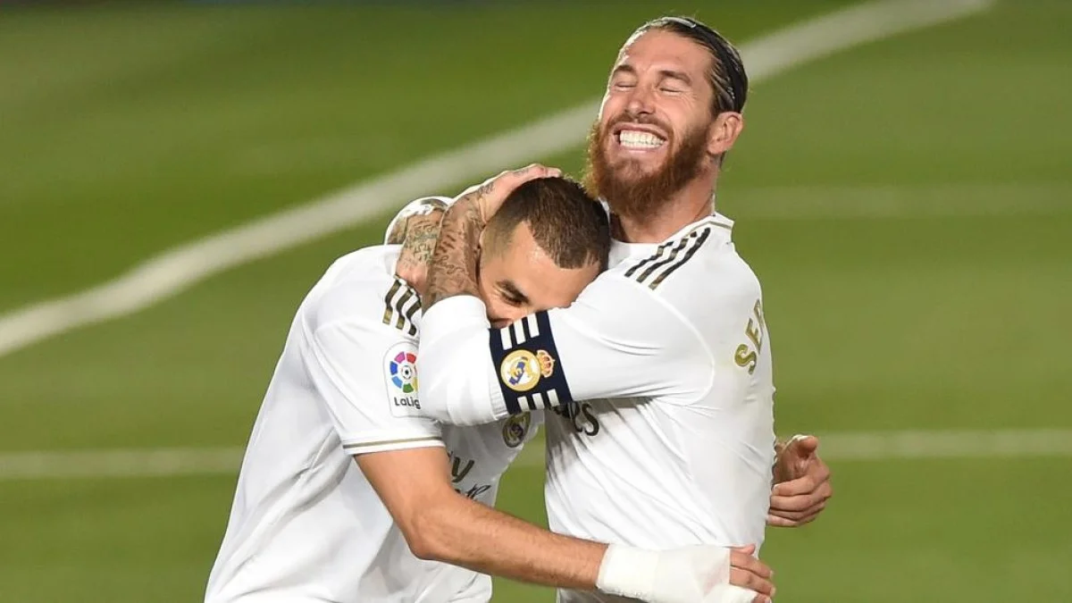 Бензема и Серхио Рамос / Getty Images