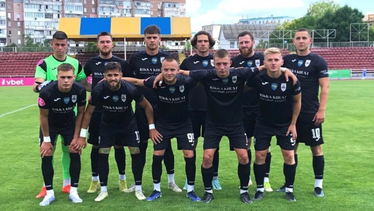 Игроки Хуста / фото: ФК Хуст