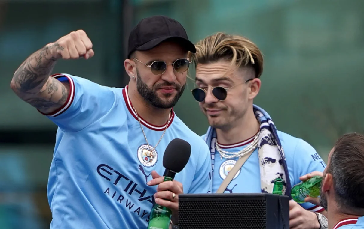 Уокер и Грилиш / AFP