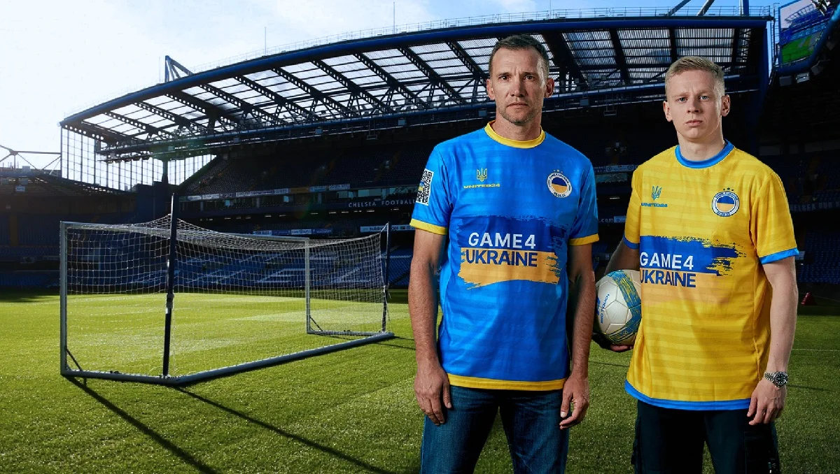 Андрій Шевченко і Олександр Зінченко / Game4Ukraine