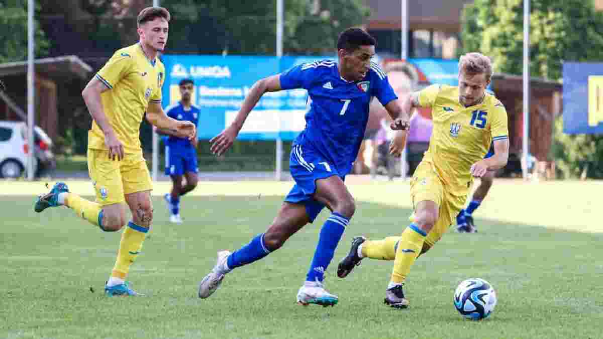 Молодежная сборная Украины обыграла Кувейт в рамках подготовки к Евро-2023