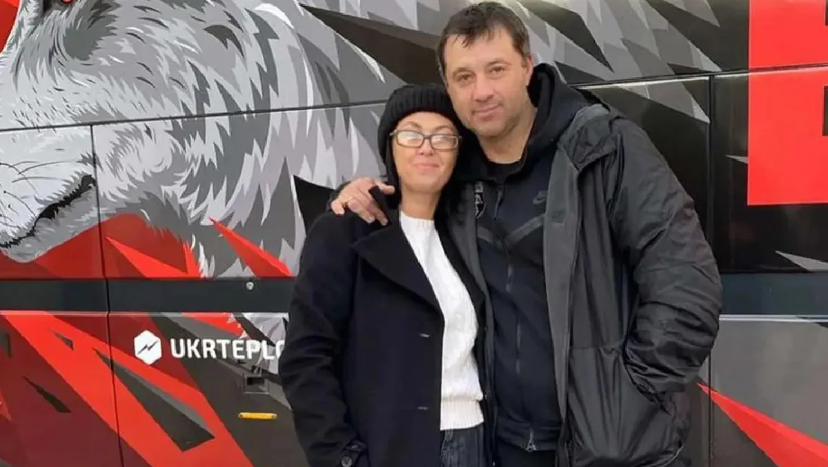 Юрий Вирт с женой / Фото из соцсетей