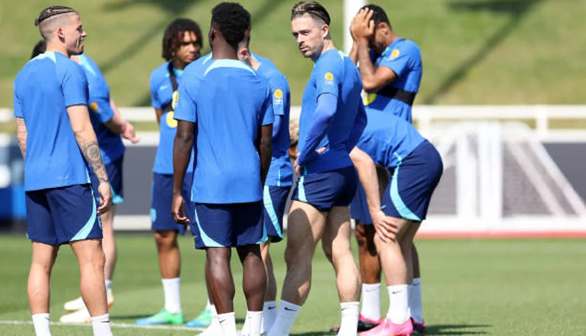 Гравці "левів" на тренуванні / фото: Getty