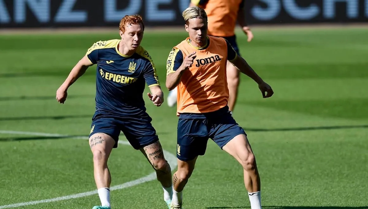 Михаил Мудрик (справа) / УАФ