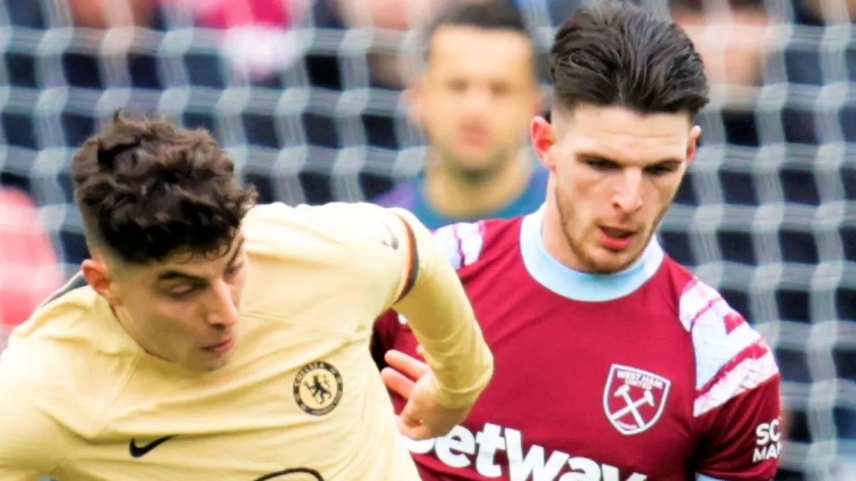 Кай Хаверц и Деклан Райс / Sky Sports