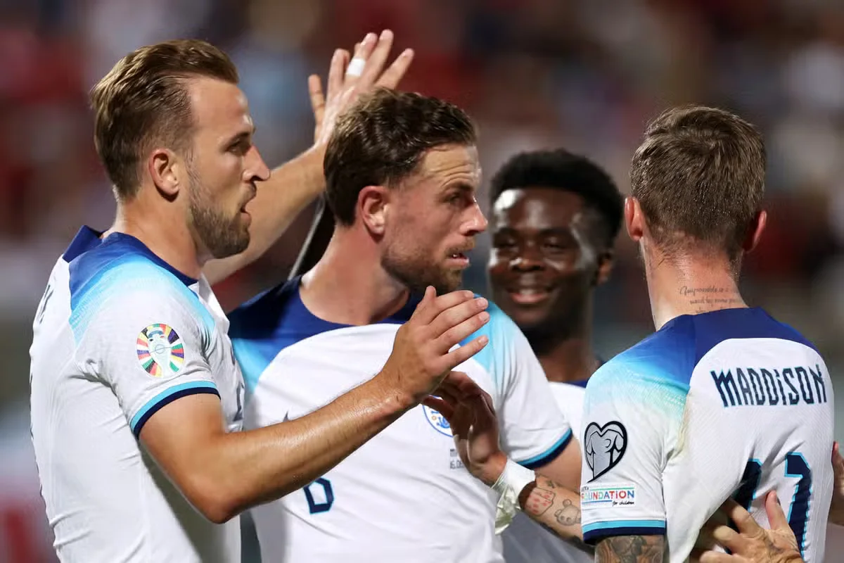 Англія – Північна Македонія: відео голів та огляд матчу відбору до Євро-2024