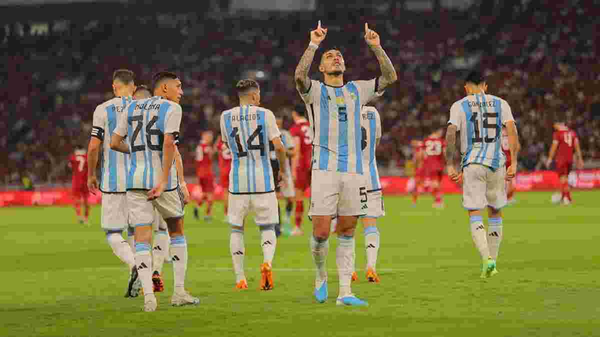 Аргентина навіть без Мессі здобула легку перемогу в спарингу – вигнанець ПСЖ забив неймовірний гол