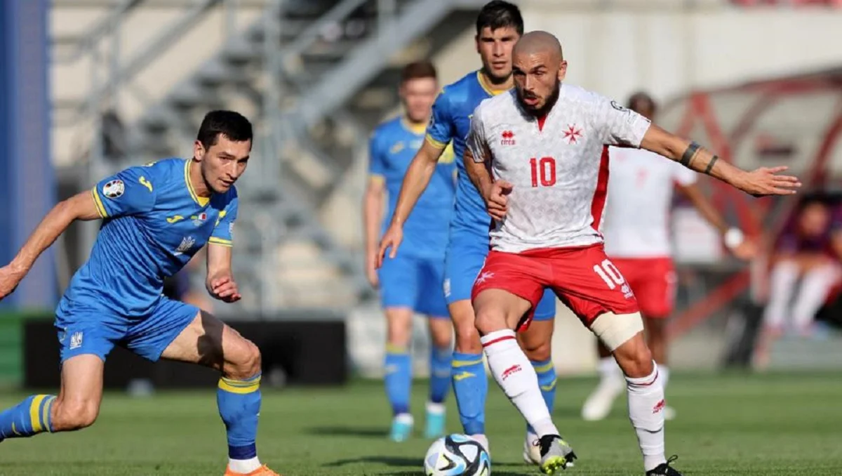 Збірна України у матчі з Мальтою / Getty Images
