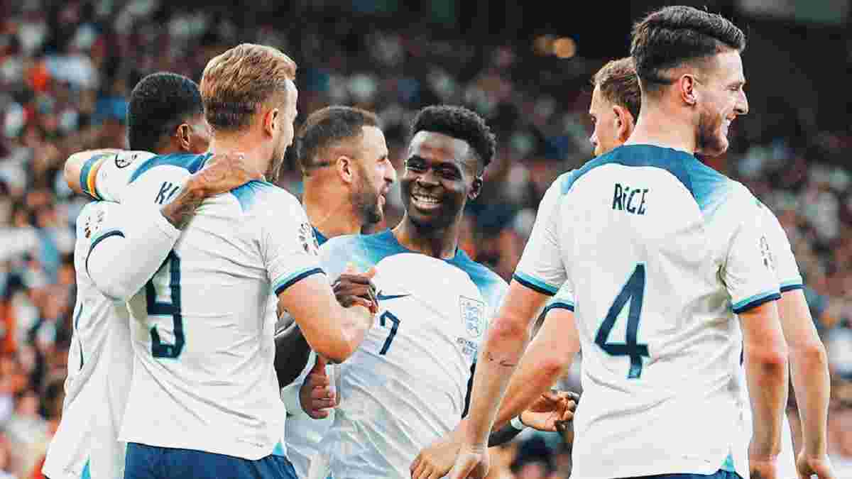Англия – Северная Македония – 7:0 – видео голов и обзор матча