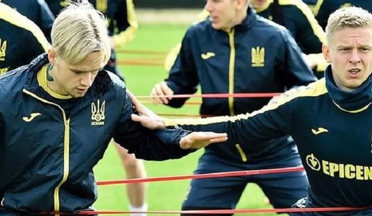 Михайло Мудрик і Олександр Зінченко / УАФ