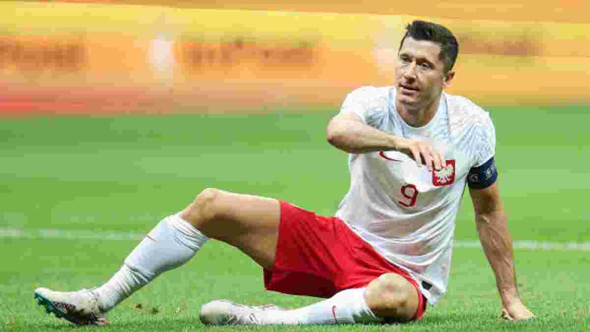 "Це неймовірно": Лєвандовскі виправдався за ганебну поразку збірної Польщі в матчі проти Молдови